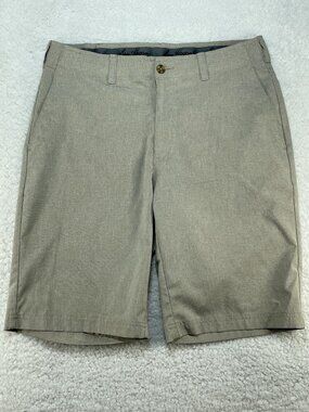 Ben Hogan Performance Golf Shorts Mens Size 33 Tan Deep Pockets 32x10